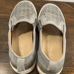 Vionic  Kimmie Perf Slip On Supportive Sneaker Round To Suede Leather Gray 7M Photo 1