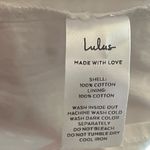 Lulu's Sweet Bliss White Eyelet Ruffled Backless Mini Dress Sz‎ XS Lace Feminine Photo 4