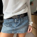 black chunky belt Photo 1