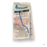 Gymshark Cropped Leggings Sz XS Activewear Athleisure Low Rise Gray Neon Green Photo 3