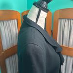 Le chateau Liz Claiborne Collection Elegant Black Ruffle Jacket Photo 5