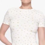 SKIMS Marigold Ribbed T-Shirt S Photo 1