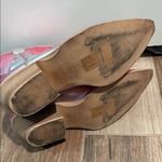 ShuShop Metallic Pink and Silver Heeled Boots Size 9 Photo 4