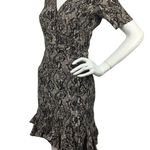 Veronica Beard Ried Snake Print Silk Ruffle
Dress Size 0 Photo 4