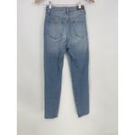 Hollister  Co Jeans Womens Size 00R Ultra High-Rise Mom Jean Blue Denim Q0007‎ Photo 5