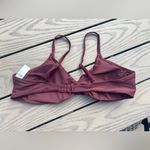 Aerie NWT scoop twist purple bikini top XL Photo 2