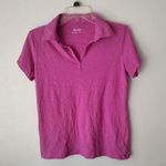 Columbia Pink Short Sleeve Polo Top Photo 0