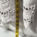 Rosemarine Dress 100% Linen Made In Italy Midi Short Sleeves S Eyelet Fl… Photo 8