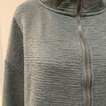 Reebok  | gray green zip up sweatshirt Photo 4