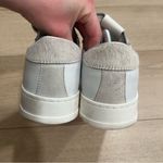 P448  Calf Hair John Embellished Low Top Sneakers Glitter Fur Size 38/7.5-8 US Photo 6