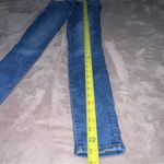 American Eagle  Outfitters Blue Skinny Jeans with Medium Wash Photo 2