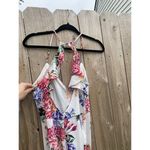 Crystal Sky Womens White Floral Summer Dress Spring Summer Long Size‎ 3 Junior Size undefined Photo 5