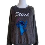 Disney large stitch plush Crewneck sweatshirt Photo 0