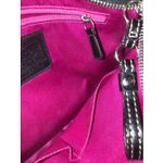 Coach ‎ Purse Poppy Plaid Berry Pink Purple Black Glittery Photo 6