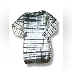 Monrow White Tiger Tie Dye Contrast Mesh Dress Revolve New With tags size XS Photo 9