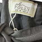 Oh Polly NWT  Black Tie-Front Babydoll Mini Dress, Size 4 Photo 2