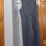 Gray Sleeveless Jumpsuit Size L Photo 3