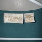 Victoria's Secret Vintage  Gold Label Luxury Silk Pajama Top Emerald Green S Photo 4