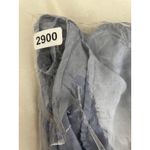 Ruby Rd Woman Vest Top 2X Blue Linen Crochet Trim Open Front Beachy Boho Cowgirl Photo 9