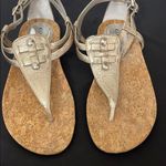 Gianni Bini  Metallic Gold Sandals Size 6.5 Photo 1