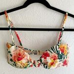 J.Crew Knot bandeau bikini top in vintage floral Sz Small Photo 0