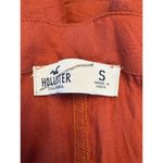 Hollister Women's Orange Overalls Jumpsuit Size S Adjustable Straps Pockets Photo 6