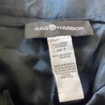Sag Harbor Satin Dress Pants Black Size 8 Photo 3