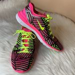 Nike Free Tr Fit 5 Pink Pow/Volt Black Athletic Shoes Size 7 Photo 11