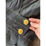 Anna Mason The Sun dress in lightweight black denim with signature pinkish topst Size 6 Photo 4