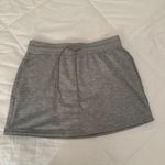 Women's Drawstring Sweatpants Sports Mini Skirt Gray Size M Photo 1