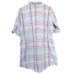 Lauren Ralph Lauren RLL Women’s Size M Light Blue Pink Plaid Sleep Shirt Tunic Size M Photo 1