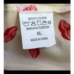 Red Hot Lips "PASSION" Cami Sleeveless Blouse – XL – Whimsical & Feminine Photo 7