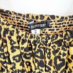 Urban Outfitters  Ava Smocked Heart Square Neck Babydoll Top M Photo 5