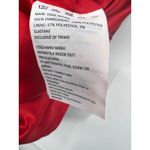 Bardot  Embroidered Lace Mesh Lipstick Red Sleeveless V-Neck‎ Cocktail Dress 6 Photo 3