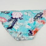 Seafolly Modern Love Bikini Bottom Size 10 Floral Blue Photo 4