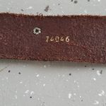 Animal adorned westwrn leather belt size m/l Photo 4