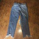 ZARA  ripped distressed light wash boyfriend jeans Photo 1