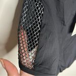 Babajaan NAOMI SWIMSUIT FISH NET CUT SIDE BLACK METALLIC NWT Photo 8