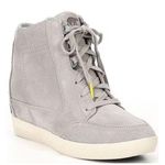 Sorel Out N About Waterproof Leather Wedge Sneakers Photo 0