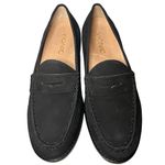 Vionic Waverly Black Suede Loafers Arch Support Sz 5 NWOB Photo 1