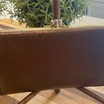 Baronet Vintage Wallet With Checkbook Pocket & Double Sided Kisslock Clasp Brown Photo 1