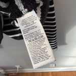 J.Crew Heritage Terry Quarter-Zip Sweatshirt Black Stripe Large Photo 4