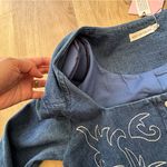 Avec Les Filles  Western Embroidery Mini Dress sz 6 Photo 8