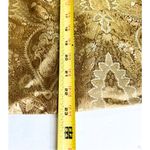 Jaclyn Smith  gold jacquard knee length 10 shiny office party work holiday vtg Photo 6