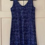 L.L. Bean Sport Athleisure Sleeveless Tank Dress Mini Slip Dress Blue Size Small Photo 0