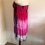 Ravinya pink swim strapless cover up S Photo 2