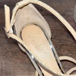 Jewel Badgley Mishka Gold Glitter Heels Size 10 Photo 6