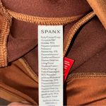 Spanx Faux Suede Leggings in Rich Caramel Size Medium Photo 7