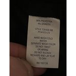 Forever 21 Popular 21 Top Womans XL Black Rouched Shirt Long Sleeve Ribbed Knit NEW Photo 5