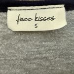 Free Kisses  Gray and Blue Tank Top Photo 2